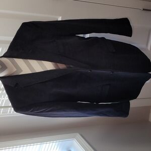 Saddlebred 44 R black corduroy blazer sports coat